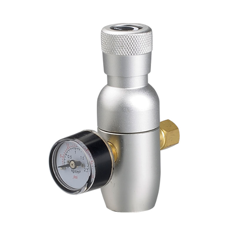 TR-69 lettvekts øl- og drikke CO2-regulator i aluminium