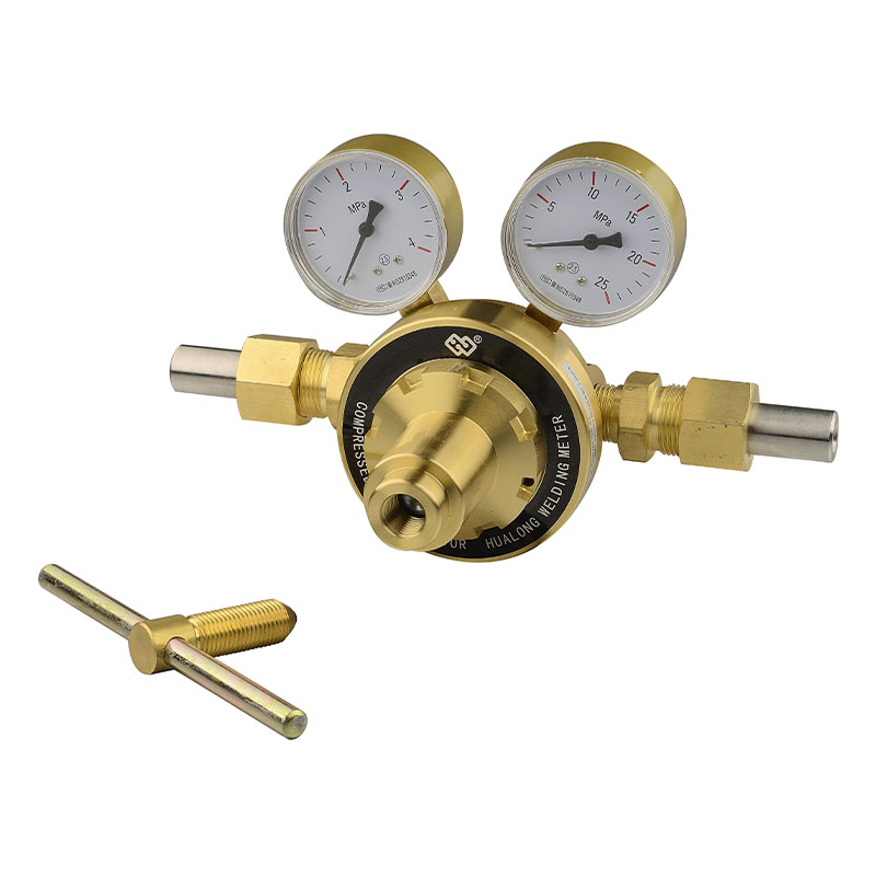 OR-63 (modell 155) Slitesterk rørledningsoksygentrykkreduser